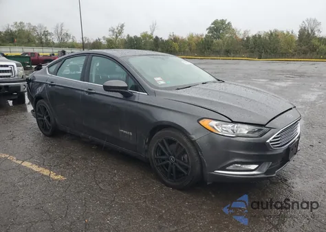 2018 Ford Fusion Se Hybrid z USA, uszkodzony, nr VIN 3FA6P0LU2JR265708